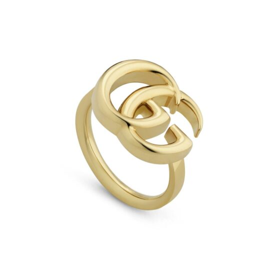 Anillo gucci gg running oro amarillo 18k