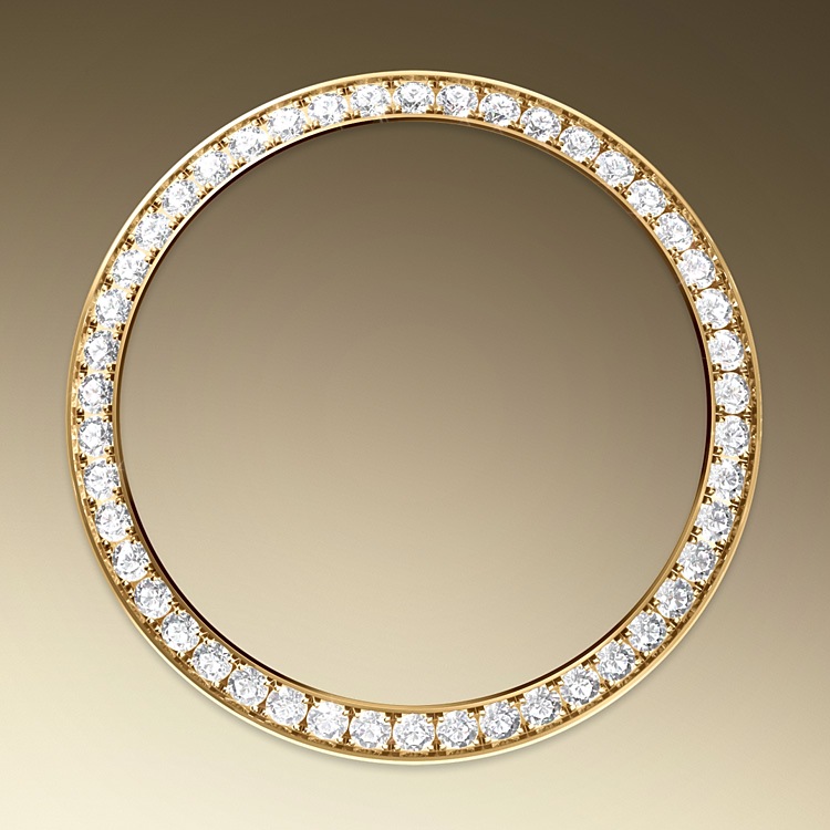 diamond set bezel yellow gold m278288rbr 0038