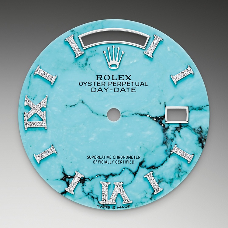 turquoise dial white gold m128349rbr 0031