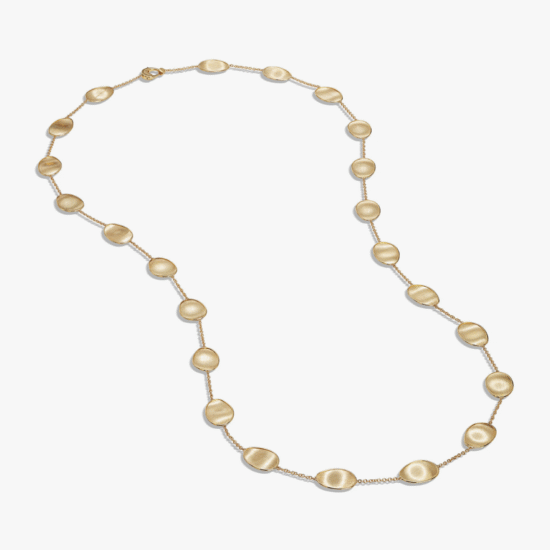Collar marco bicego lunaria oro amarillo 18k