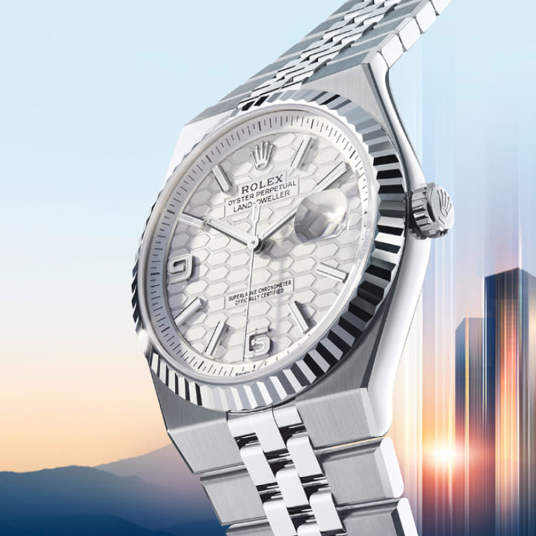 rolex watches watches new watches 2025 the land dweller m127334 0001 2501fj 003 portrait
