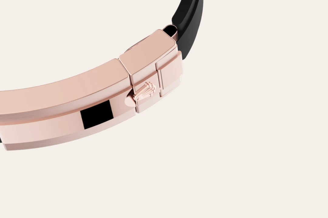 Cosmograph Daytona 10 anim bracelet material portrait 126515ln cd oysterflex black6 0104 1.webp