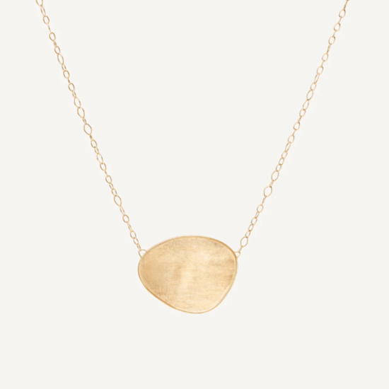 Collar Marco Bicego Lunaria pétalo grande cadena