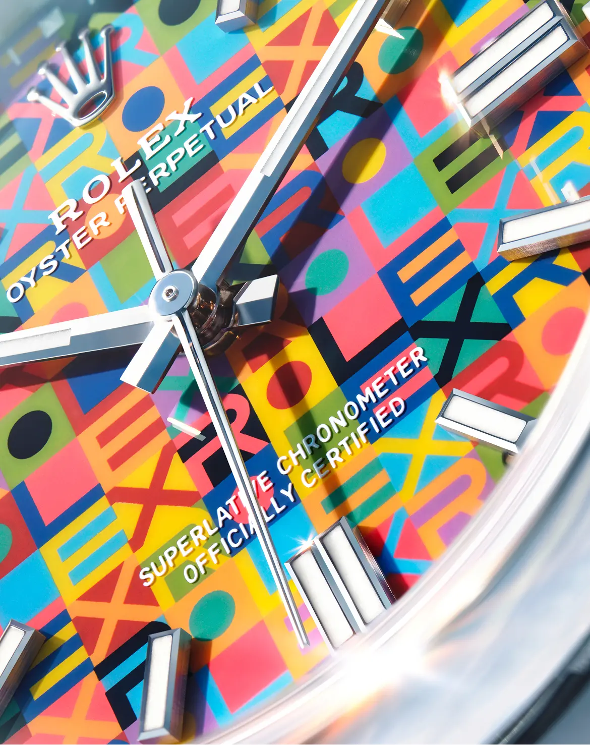 rolex new watches 2026 the oyster perpetual 36 dial graphical motif m126000 0016 portrait.webp