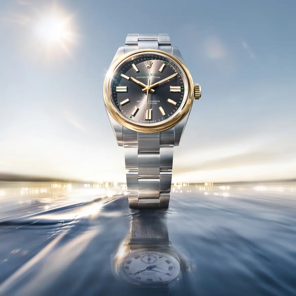 rolex new watches 2026 the oyster perpetual 41 m126000 0016 portrait.webp