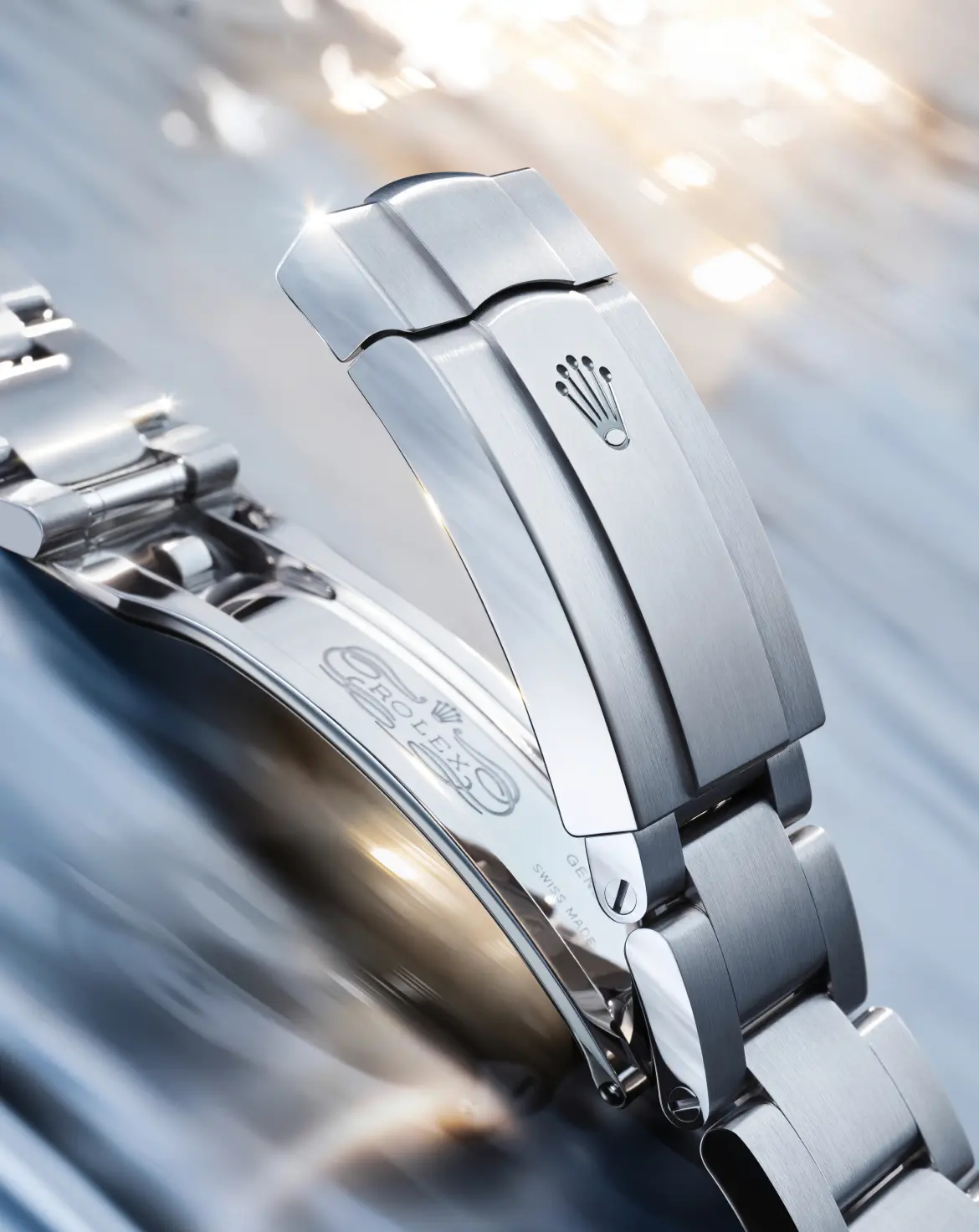 rolex new watches 2026 the oyster perpetual 41 oyster bracelet m134303 0001 portrait.webp