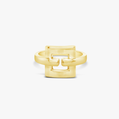 Anillo hebilla Bauer oro amarillo 18K 1