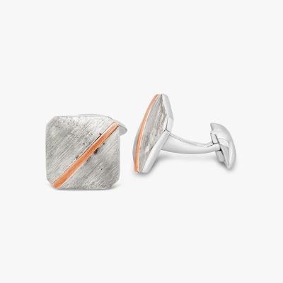 Mancornas bauer oro blanco y oro rosa 18k 1